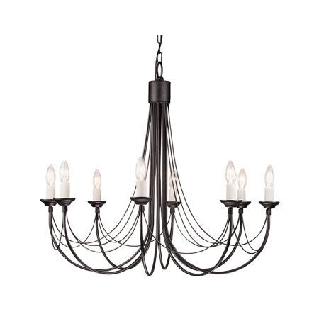 Подвесная люстра Elstead Lighting CB8-BLACK