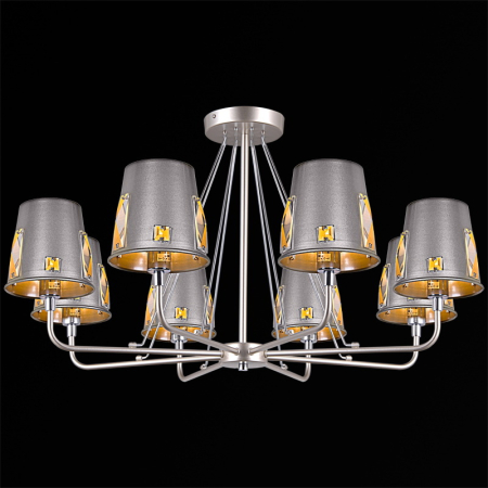 Люстра на штанге Illumico IL9407-8PSQ-29 CHS CR