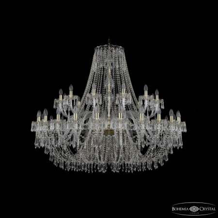 Подвесная люстра Bohemia Ivele Crystal 1403/24+12/530 G