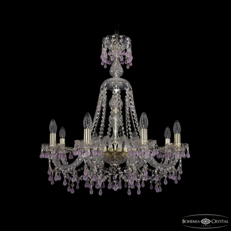 Подвесная люстра Bohemia Ivele Crystal 1410/8/240/XL-74 G V7010