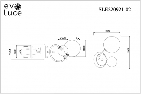 Бра ST Luce Formae SLE220921-02