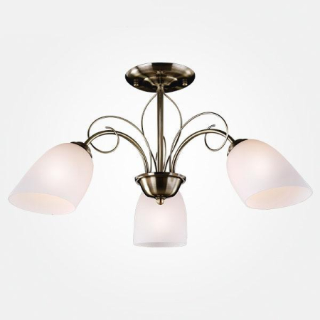 Потолочная люстра Eurosvet Стефани 30107/3 античная бронза