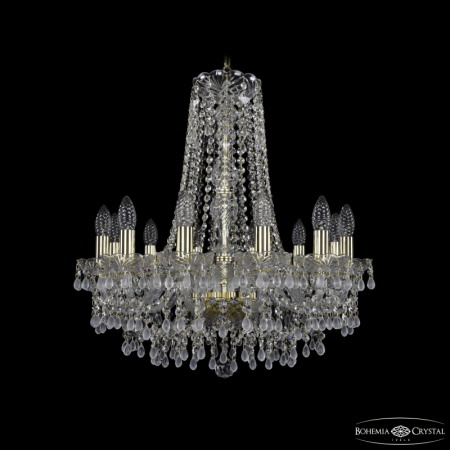 Подвесная люстра Bohemia Ivele Crystal 1410/12/195/h-60 G V0300