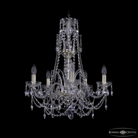 Подвесная люстра Bohemia Ivele Crystal 1411/5/195/Xl-63 G
