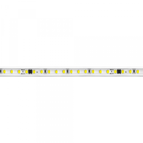 Лента светодиодная, 120SMD(2835)/м 10Вт/м 220V длина 25м, 6500K, IP65, FERON LS710  с 1 сетевым шнуром, 2 заглушками, 2 коннекторами в комплекте 48764