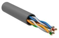 Кабель витая пара U/UTP кат.5 4х2х24AWG solid CCA PVC сер. (м) GENERICA BC1-C504-111-305-G