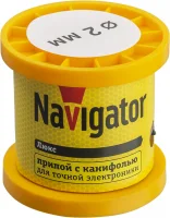 Припой 93 084 NEM-Pos02-61K-2-K100 (ПОС-61; катушка; 2мм; 100 г) Navigator 93084