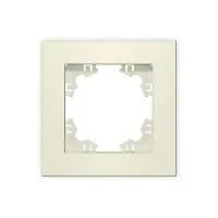 Рамка 1-м Афина сл. кость (ivory) Universal A0053-I